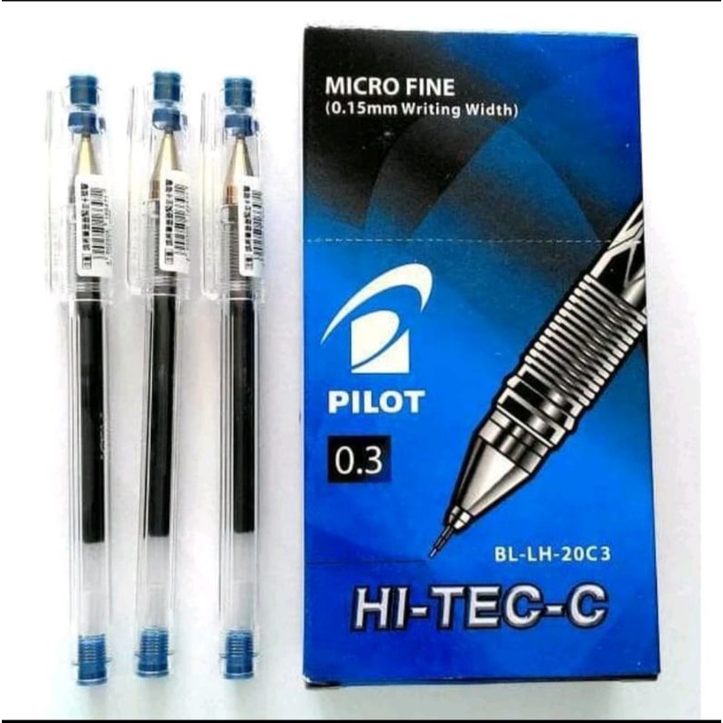 

Ballpoint pilot Hi-Tec-C gel 0.3 mm