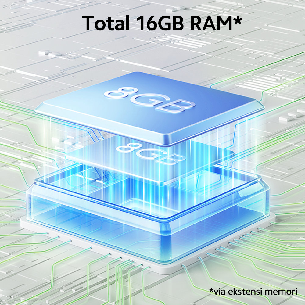 Xiaomi Redmi 13C | Kamera AI 50 MP 16 GB RAM* Layar besar 6.74