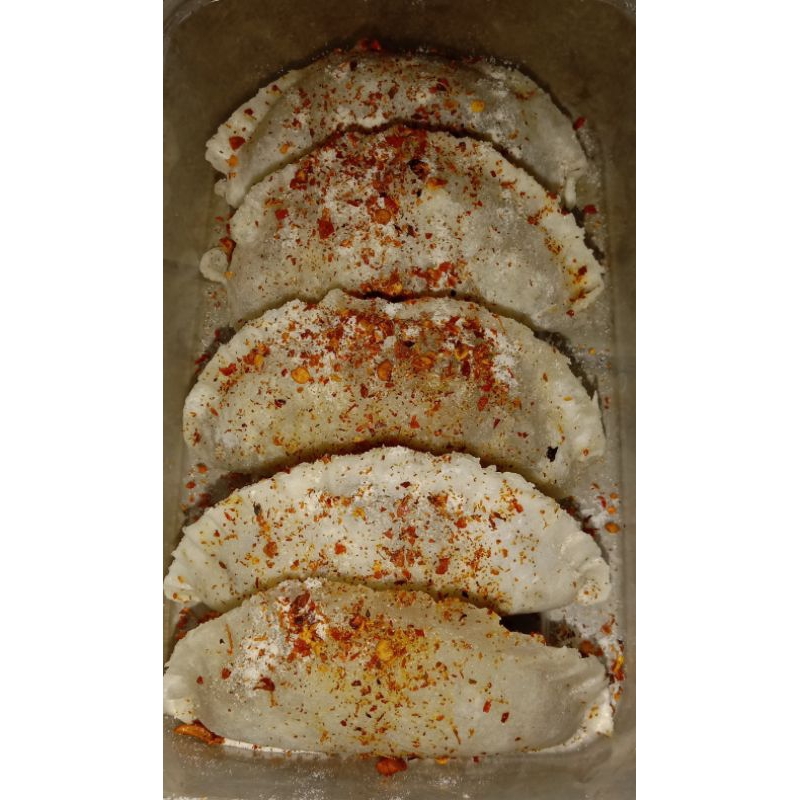 

Cireng isi ayam suwir pedas