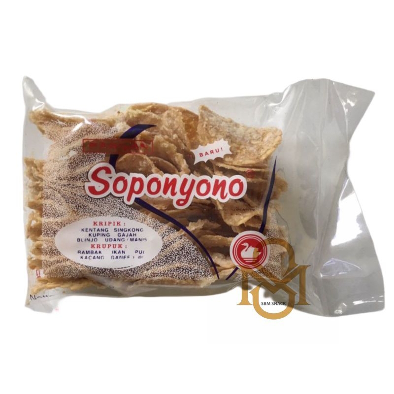 

Keripik tempe daun jeruk Cap Soponyono / kripik tempe malang