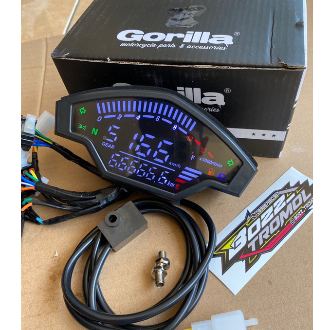speedometer digital gpx universal SPEEDOMETER GPX SPIDO SPEEDO SPIDOMETER GPX FULL DIGITAL gorila