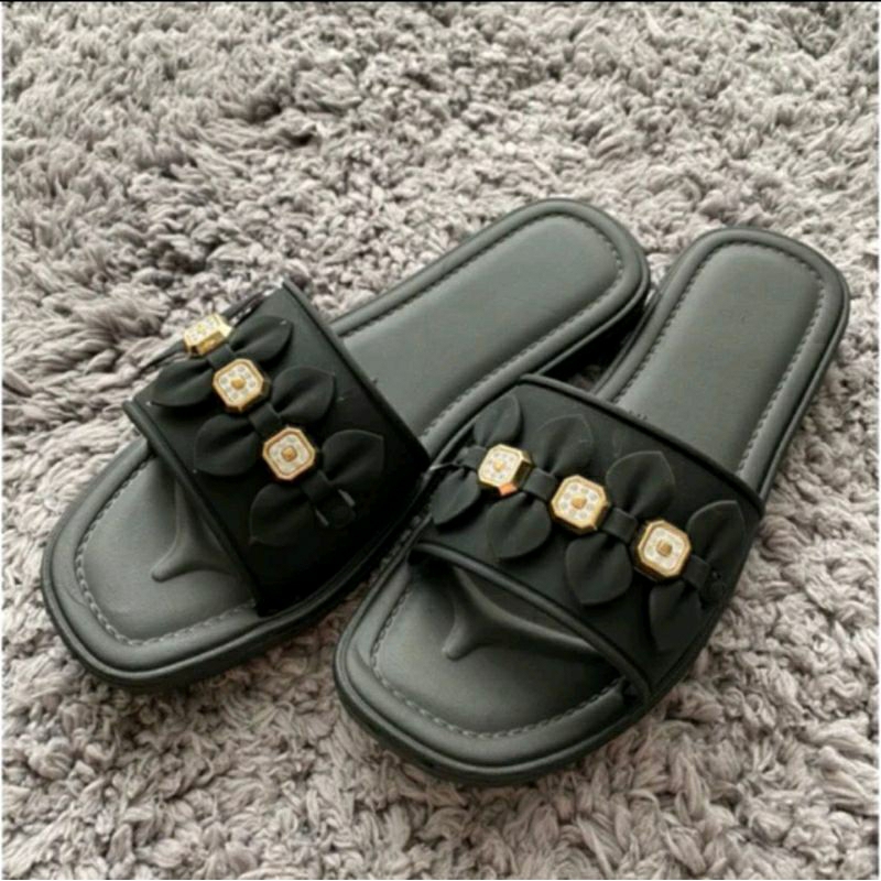 GOSOME - SANDAL SLIP ON GOSOME 619M-1 WANITA TEBARU / SANDAL SELOP  WANITA TERMURAH SIZE 36-40 / SAN