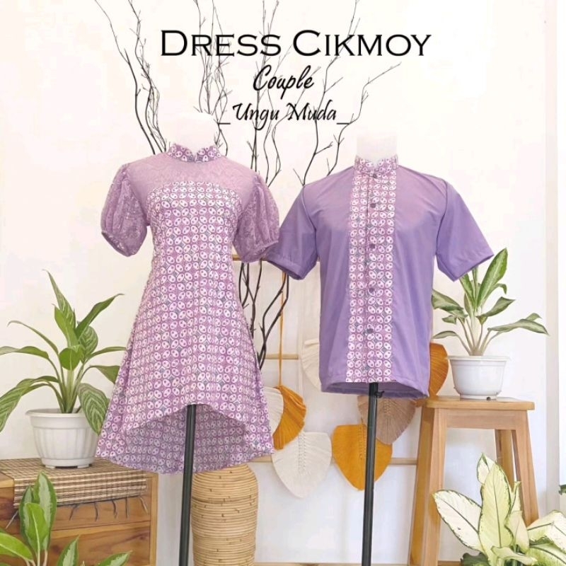 dress imlek dress cny dress sincia dress cheongsam baju couple imlek seragam imlek keluarga kostum i