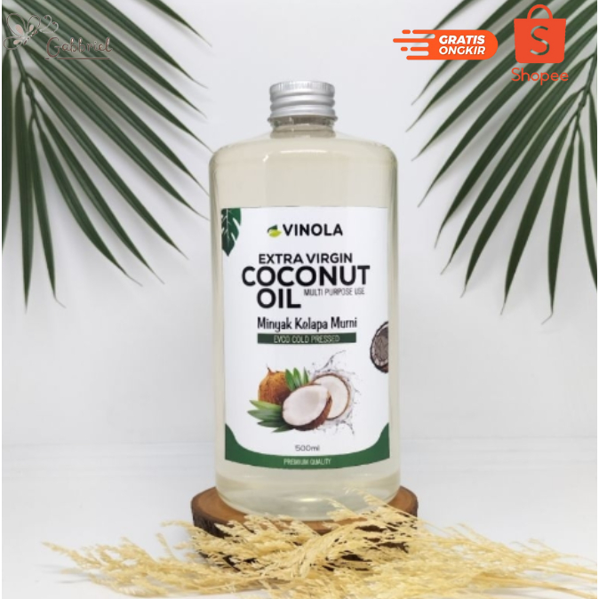 

VCO Virgin Coconut Oil / Minyak Kelapa Murni 500 ML