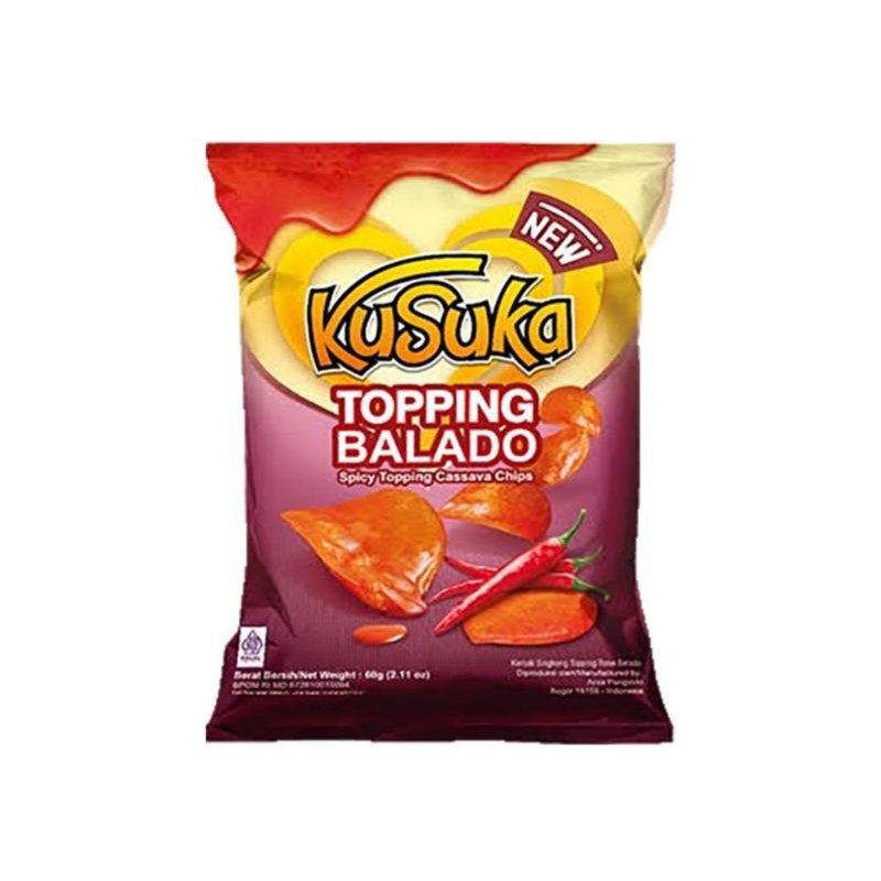 

KUSUKA SINGKONG BALADO 60G