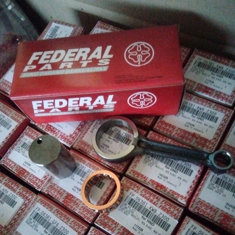 STANG SEHER PISTON FEDERAL ALL TYPE MOTOR VARIO 125,ASTREA STAR PRIMA GRAND LEGENDA, REVO, SUPRA X 1