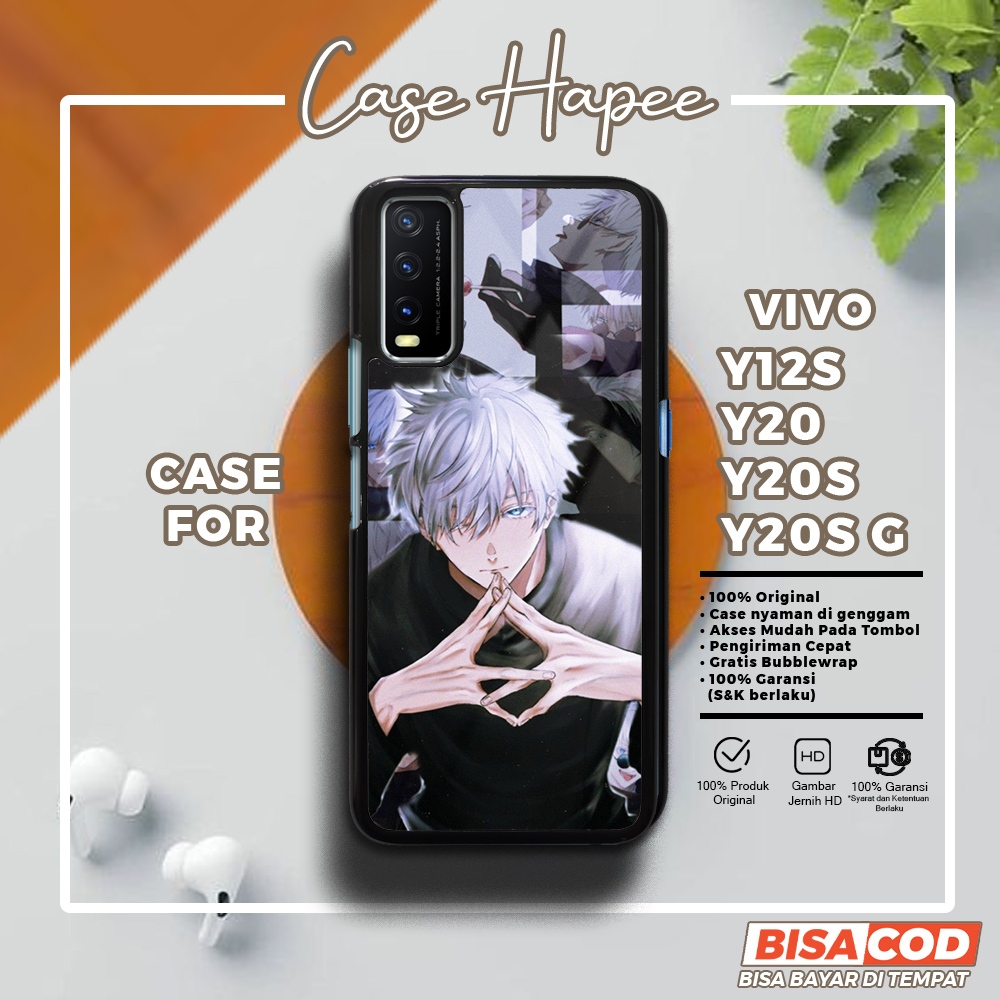 Case Vivo Y12S Y20 Y20S Y20S G Casing Vivo Y12S Y20 Y20S Y20S G [GOJO] Casehapee Case Glossy Case Ae