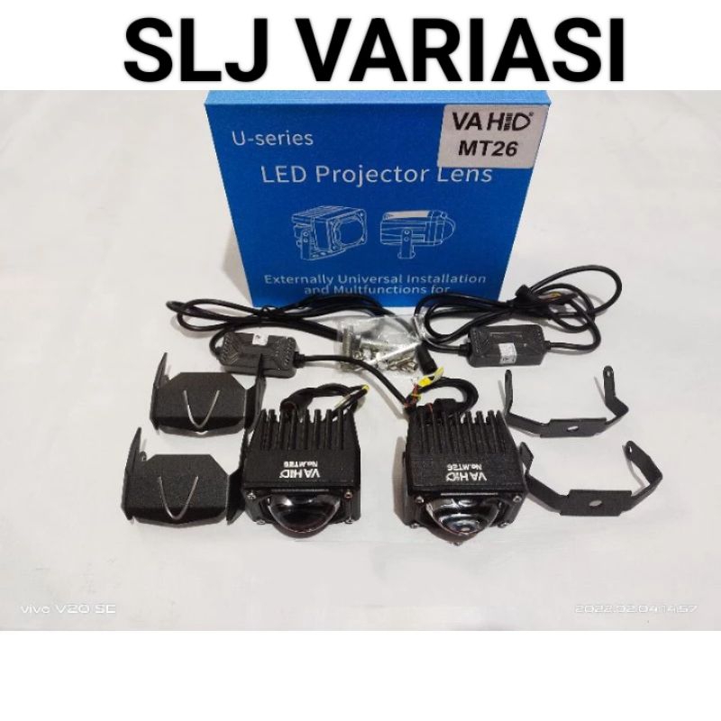 Lampu Sorot Tembak MT 26 Vahid,Lampu Projie LED Cree Foglamp Tembak Sorot MT26 Original Embos