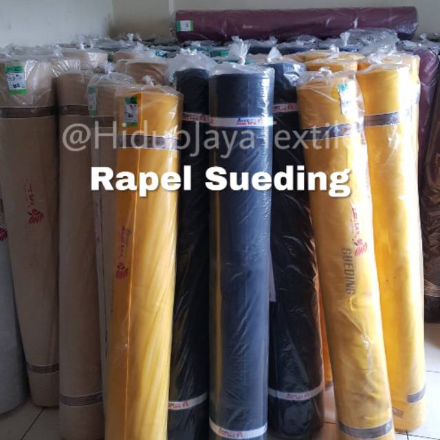 TERLARIS Kain Denim Rafel Rapel Raphel Sueding per yards [ECERAN/GROSIR] Bahan Topi Tas Jaket TERMUR