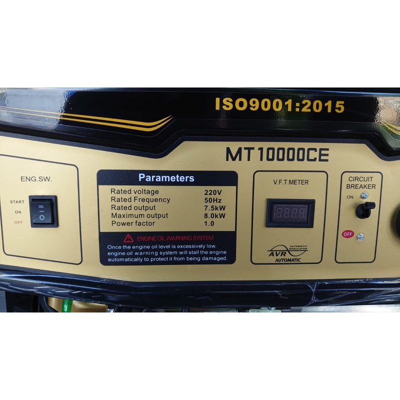 gasoline generator maestro MT10.000CE mt 10000 ce genset bensin 8000w 7500 watt mesin pembangkit lis