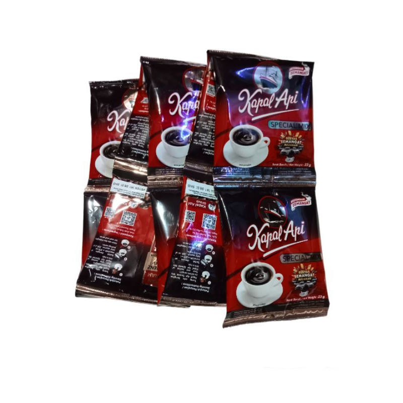 

kapal api spesial mix kopi + gula serenceng 10 sachet @23g