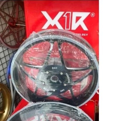 Velg Velag X1R Vario125/ Vario150 CNC Hitam