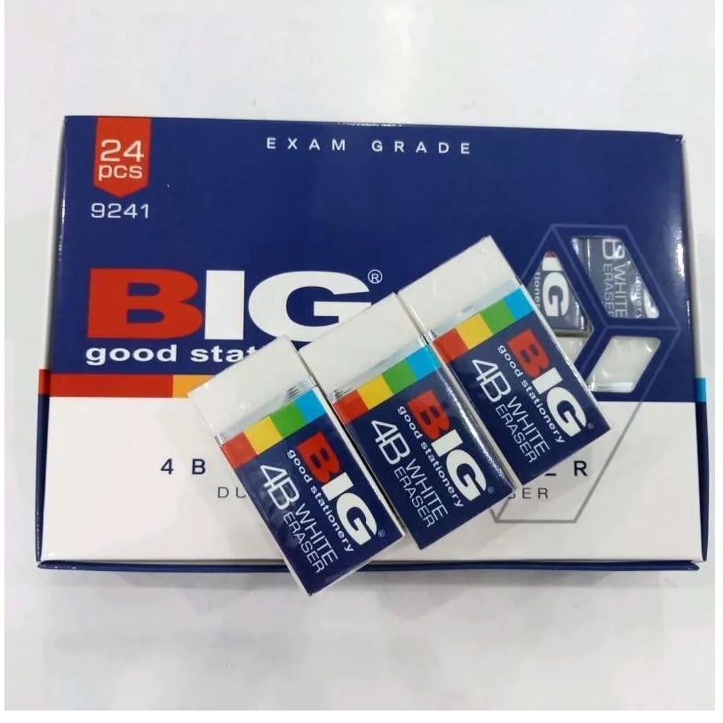 

Penghapus/ Setip/ Eraser Pensil Putih Besar BIG ER-9241