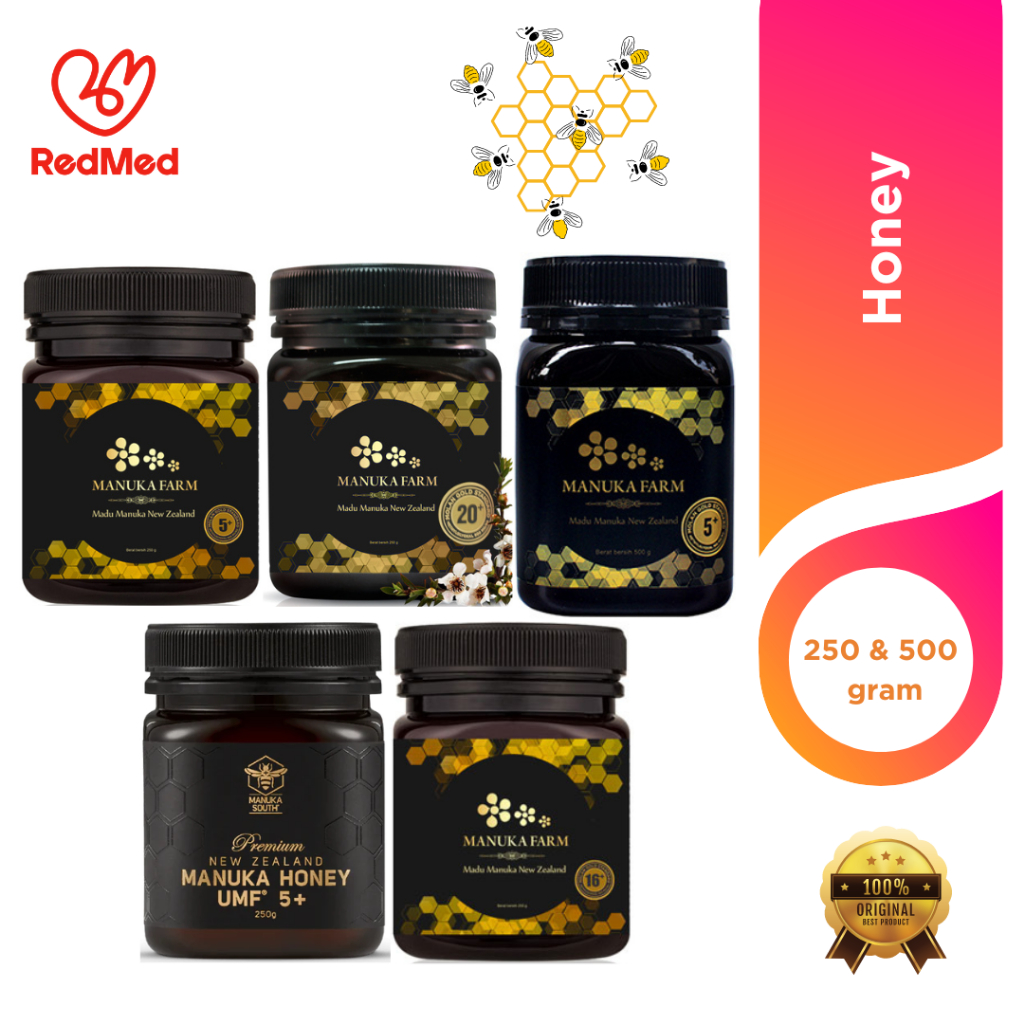 

MANUKA FARM HONEY MGS 5+, MGS 16+, MGS 20+