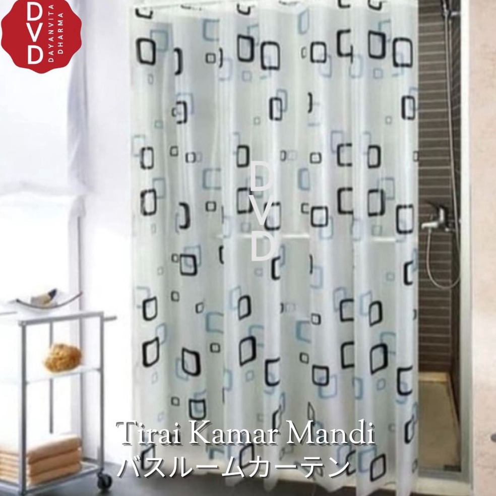 [FTP] Gorden Kamar Mandi plastik - tirai pembatas kamar mandi ➼Dijual Murah