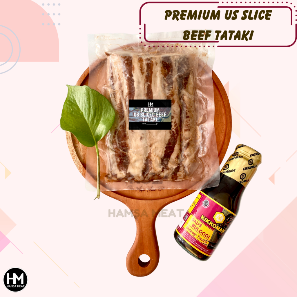 

PREMIUM US Sliced Beef Tataki 500gr