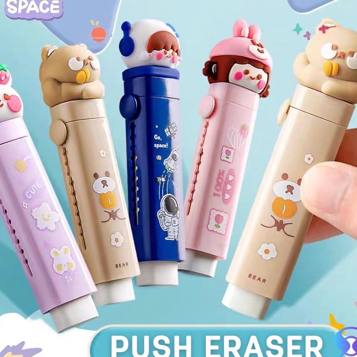 

Terlaris Push Eraser/Sliding Eraser / Penghapus Mekanik / Hapusan Mekanik Warna Lucu Tidak Meninggalkan Serpihan-Suning Mall Terbaru