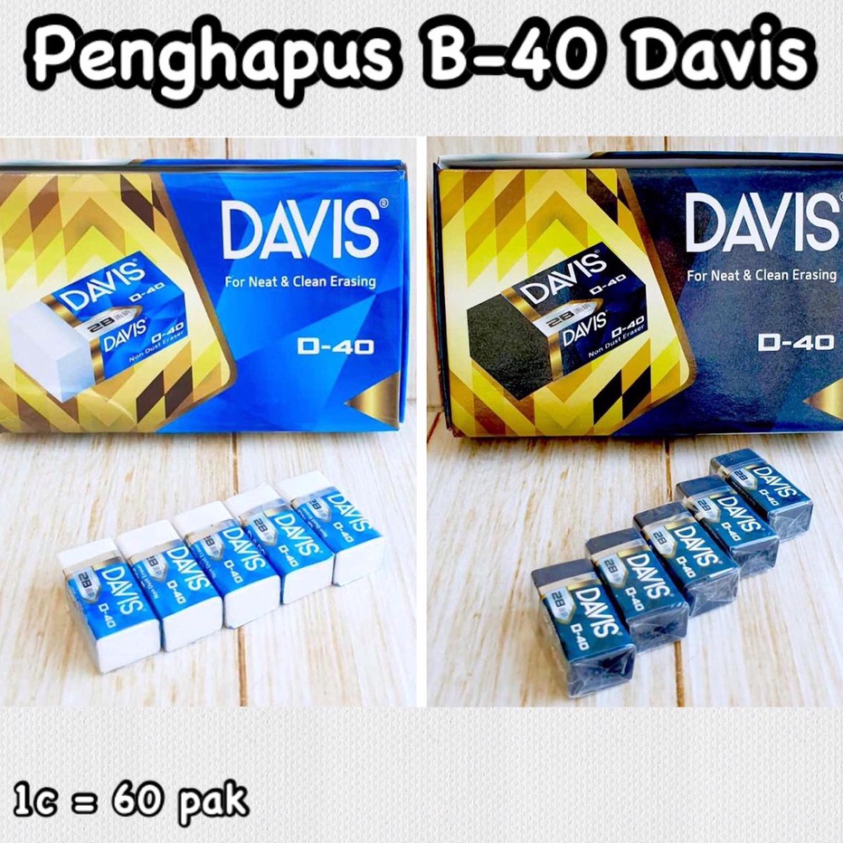 

Bestseller Penghapus Davis Hitam Kecil ➫➻❀✺