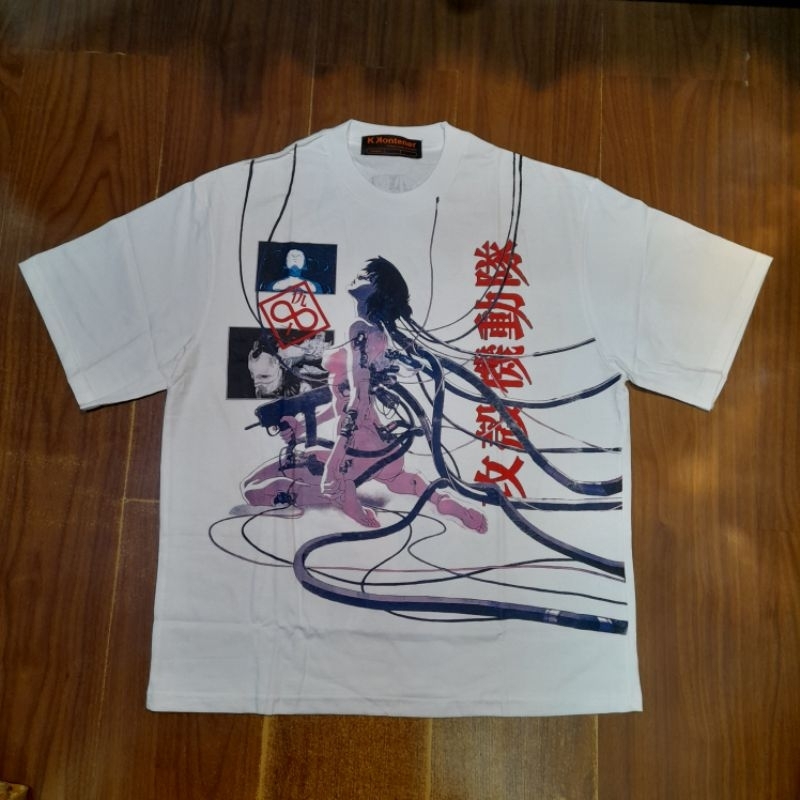 Ghost In The Shell Anime Tshirt Oversize