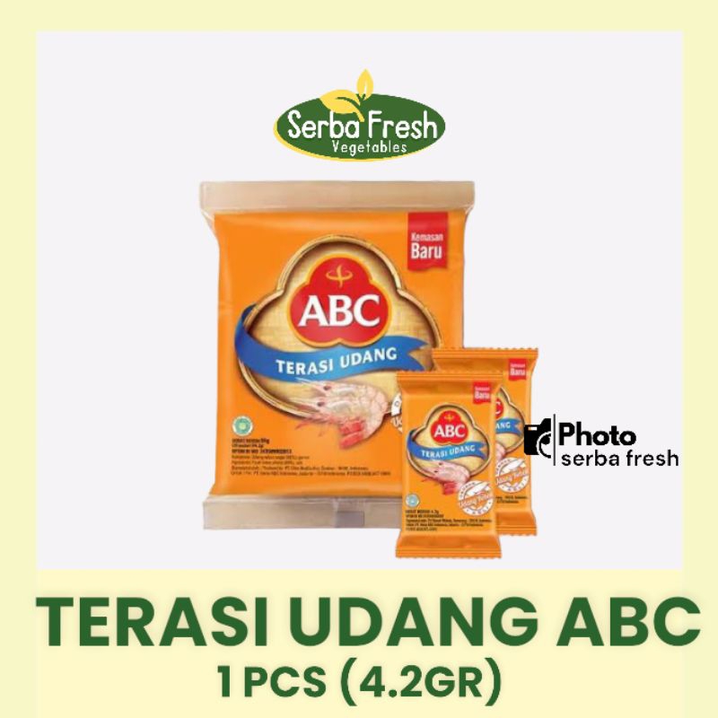 

TERASI UDANG ABC | 1 PCS | 4.2GR | SERBA FRESH