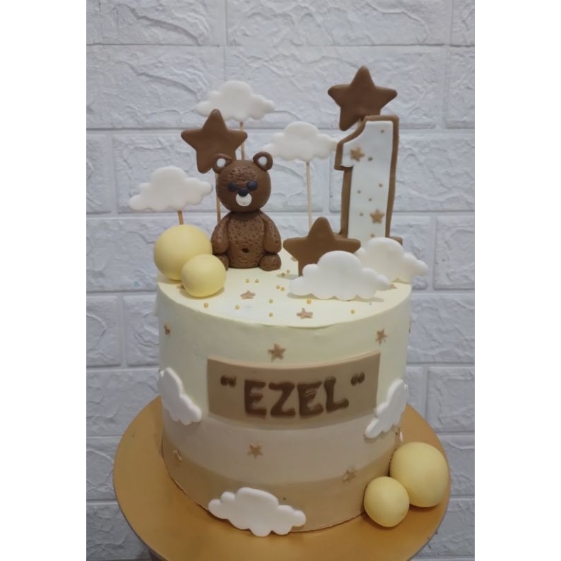 

kue ulang tahun bear