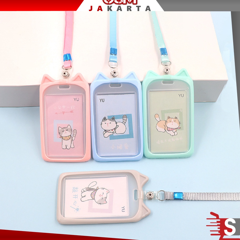 

Paling Popular OSM JKT 5770 Name Tag Lanyard Gantungan Kartu Motif Kuping / Id Card Holder Akses MRT Busway E-Money Bentuk Karakter Warna Pastel