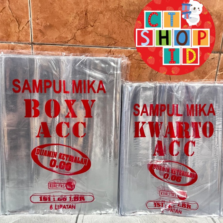 

Best Product CTShopID Sampul Mika Buku Tulis Kwarto Boxy ISI 10 LEMBAR Tebal Murah Berkualitas Pasti Murah