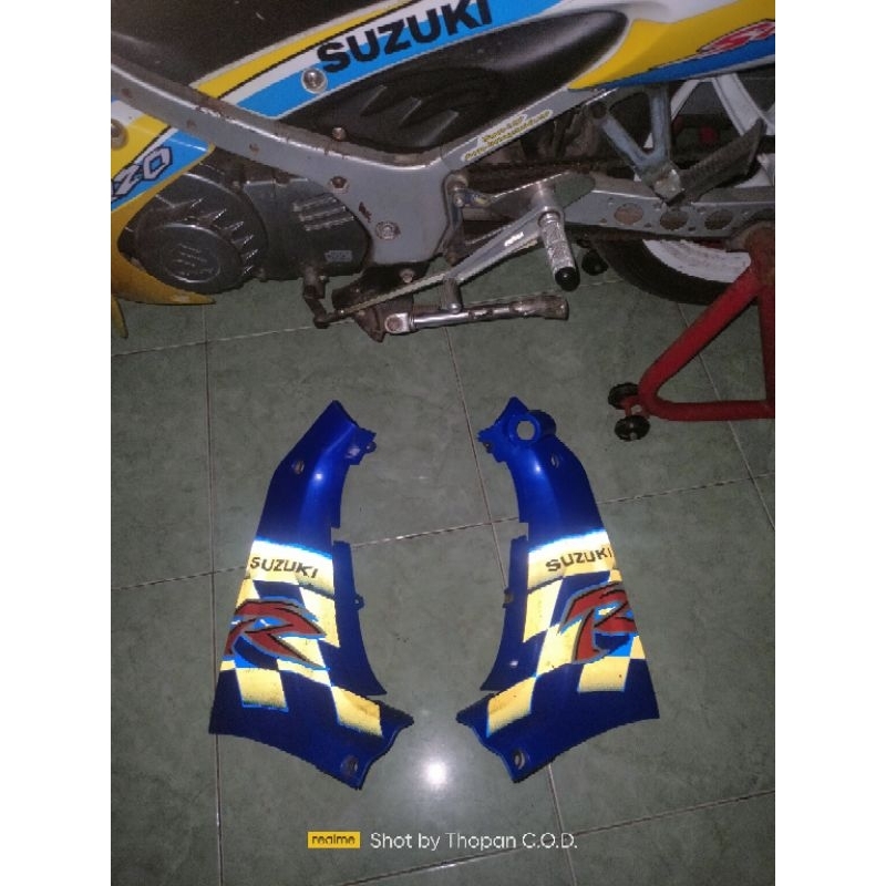 SAYAP DALAM SATRIA 2TAK LUMBA KENNY ROBBERT ORIGINAL COPOTAN. CET, LIST ORIGINAL BOS