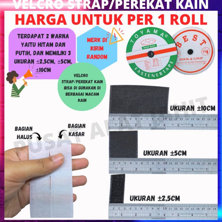 

MODEL FPQ702 Perekat velcro per roll