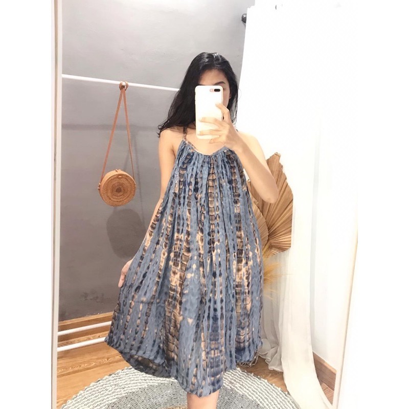 Daster Bali Lobek Pendek - Homedress Lekton Tali Kecil