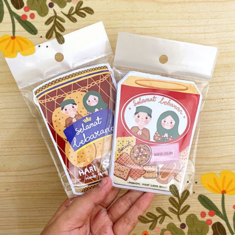 

Amplop Lebaran Biskuit 3D unik Lucu | READY 5PCS