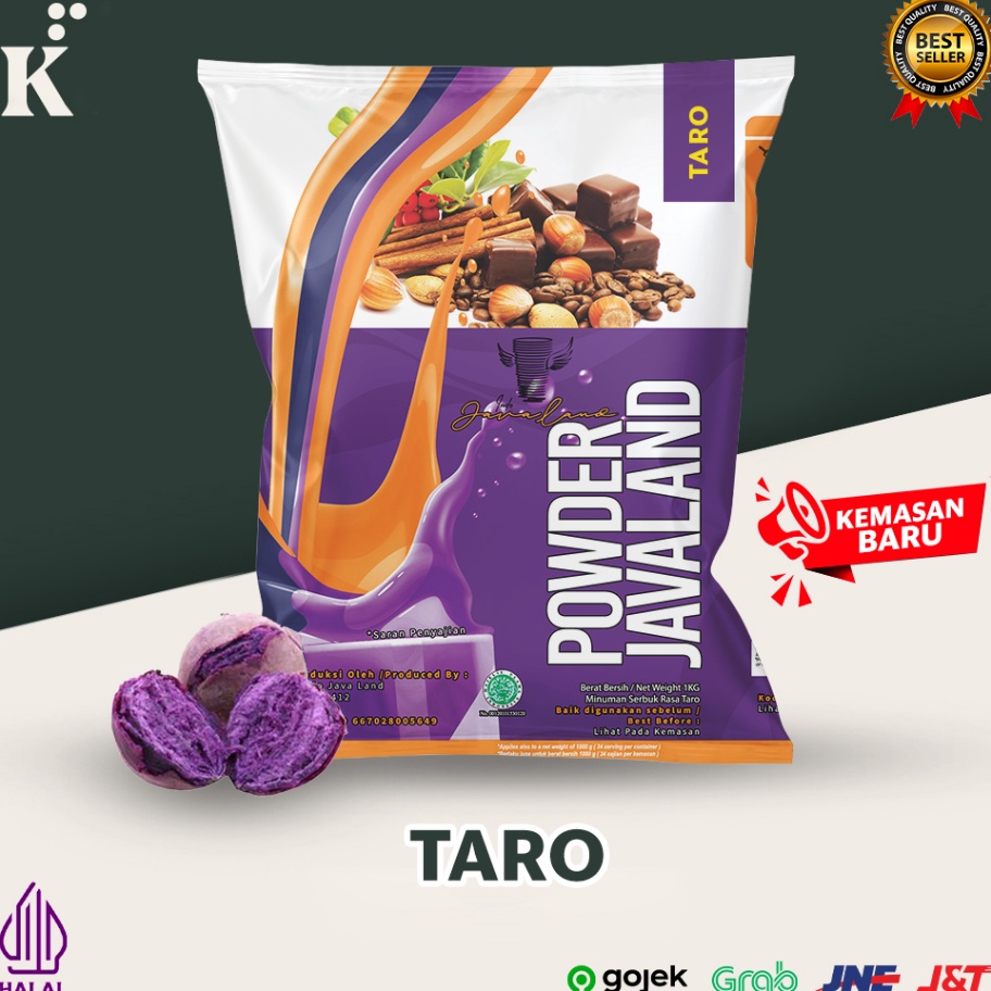 

Jual Bubuk Minuman Rasa Taro Bubble drink Powder drink Ice Blended 1kg Javaland Terlaris