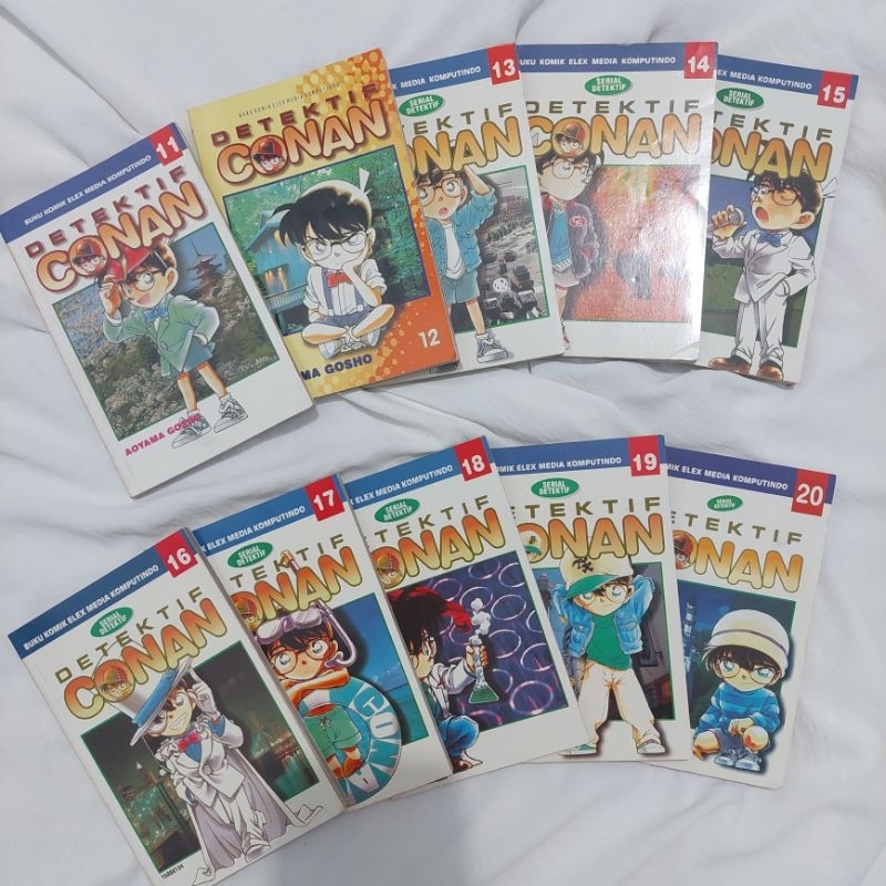 Komik Preloved - Detektif Conan Box Set Vol 11 - 20