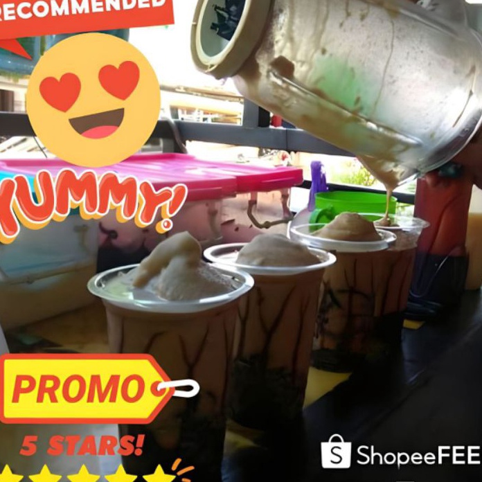 

KODE SLU612 Bubuk Capucino Cincau Capcin Buat Jualan Uk 1kg