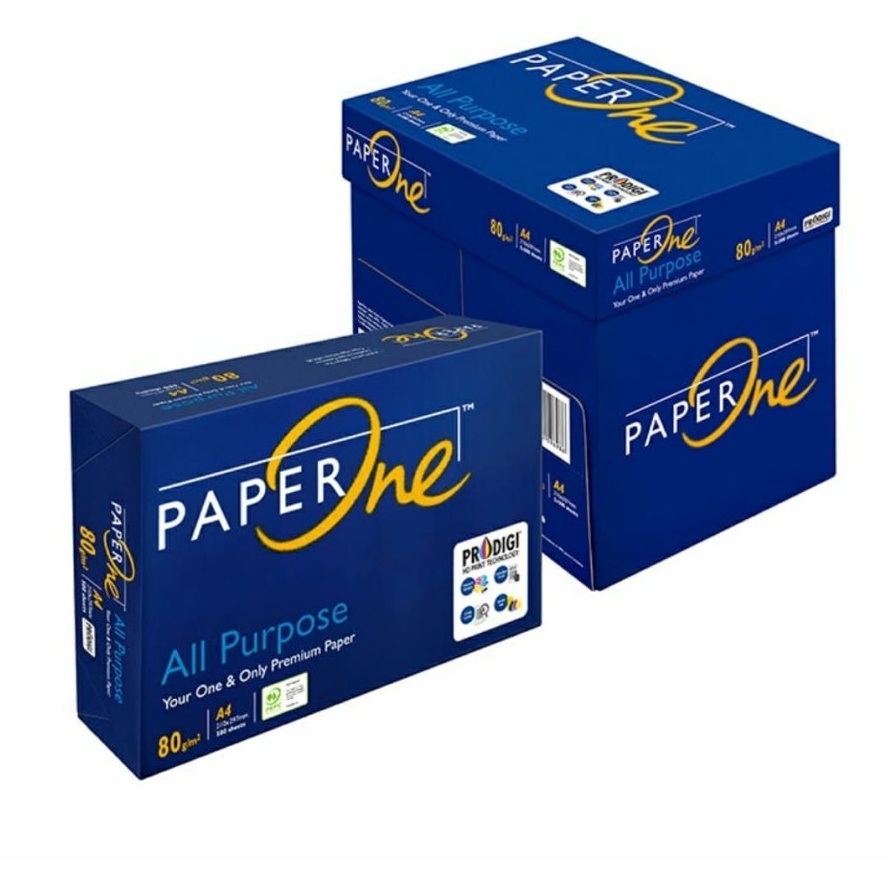 

HARGA GROSIR Kertas HVS A4 80 gr Paper One [1 rim] !!