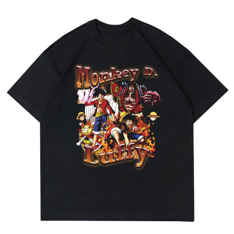 KAOS MONKEY.D LUFFY VINTAGE | T-SHIRT BAJU GAMBAR MONKEY.D LUFFY | KAOS MONKEY.D LUFFY 2023