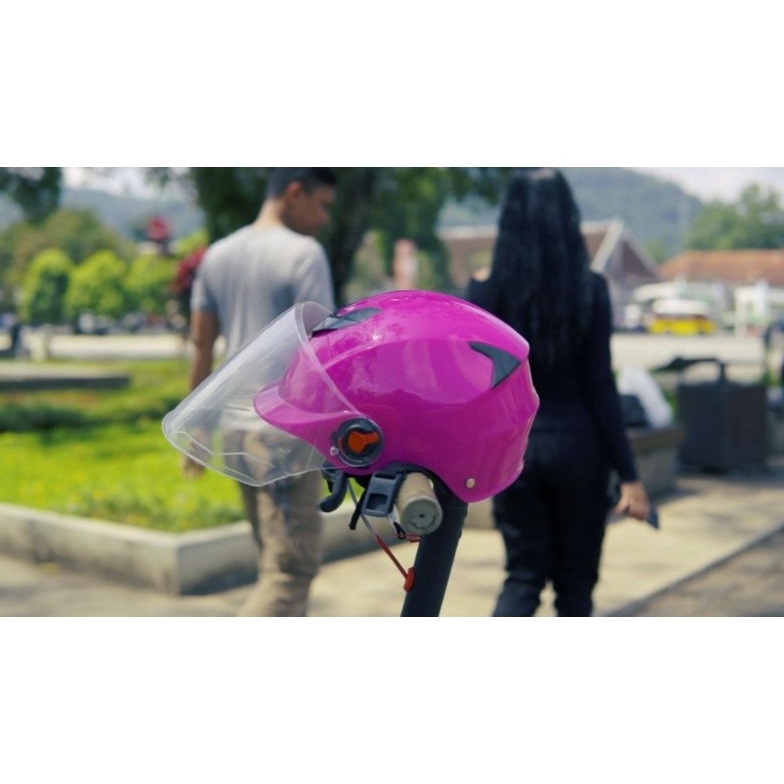 [JRV92] Promo Helm sepeda motor listrik cocok untuk scooter/sepeda motor listrik fullface ➭Promo