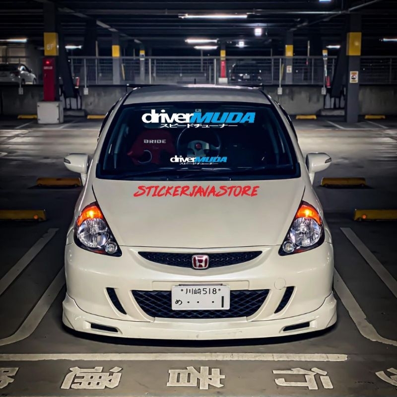 STIKER MOBIL STIKER DRIVER MUDA