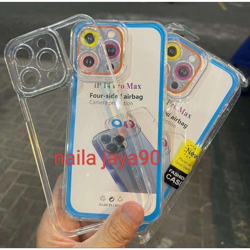Softcase Samsung A31/M21 Silikon Casing Case Bening Transparan Pelindung Belakang Hp + Camera Hp