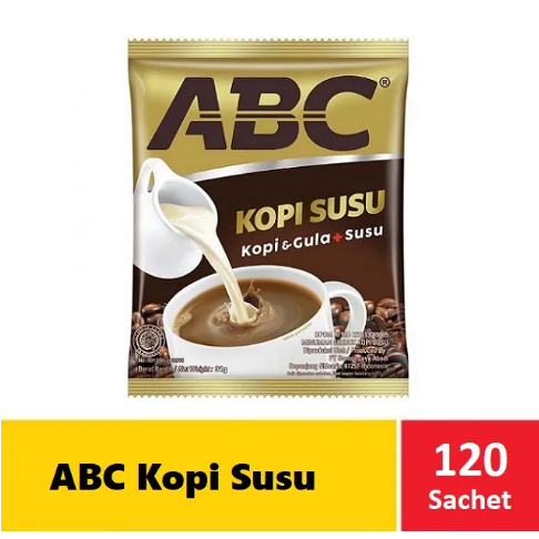 

ABC Kopi Susu 1 Dus /120 sachet