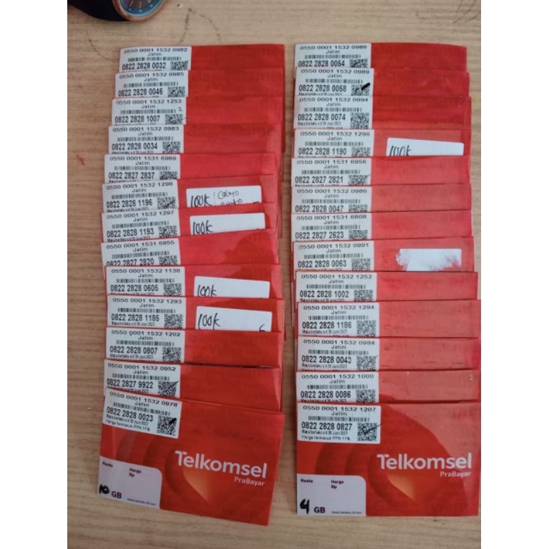 no cantik Telkomsel abab