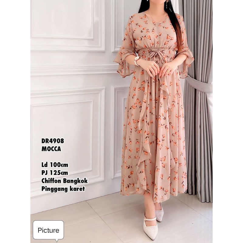 LONG DRESS CHIFFON BANGKOK LD 100