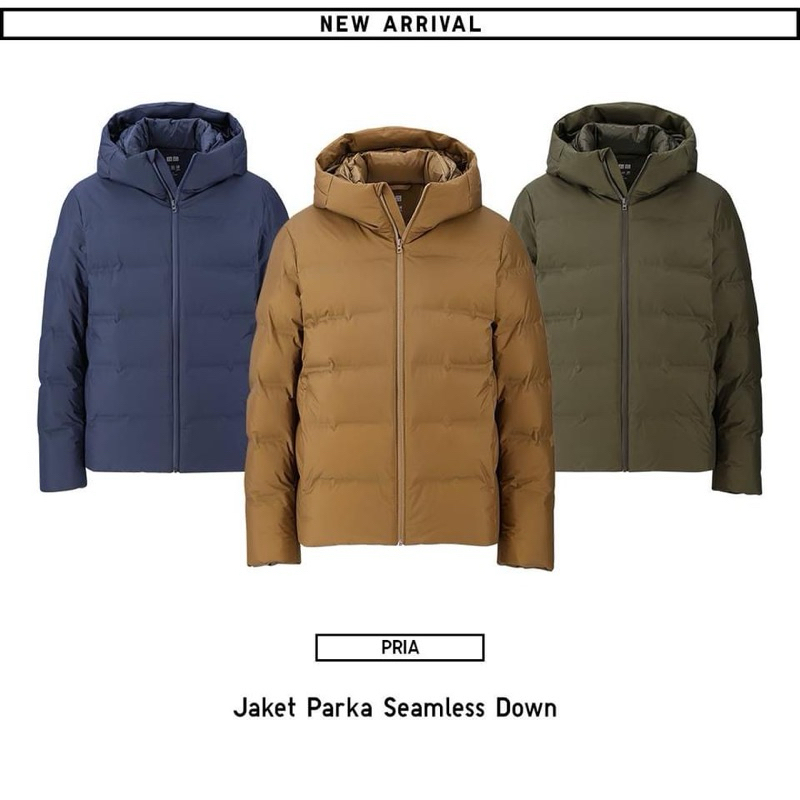 UNIQLO SEAMLESS  ULTRALIGHT DOWN JAKET BULUANGSA SECOND