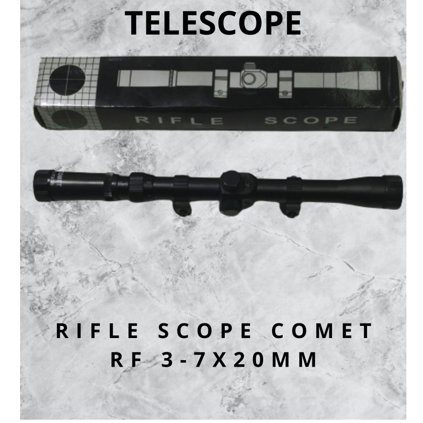 TELESCOPE RIFLE SCOPE COMET RF 3-7X20MM