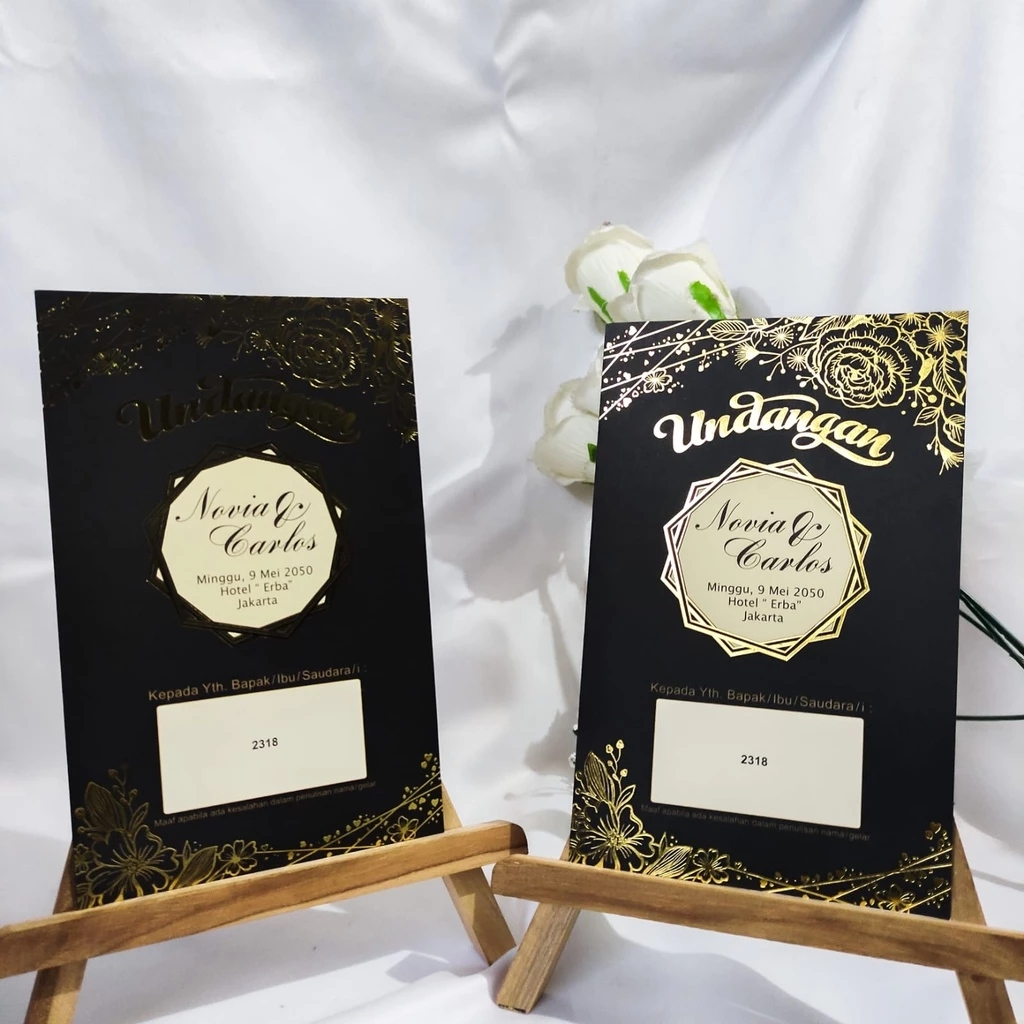 Undangan Pernikahah / Perkawinan Erba 2318