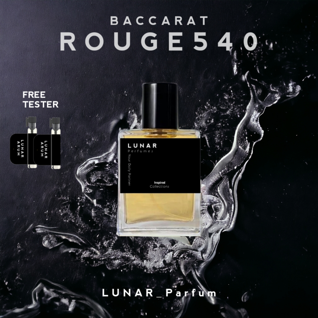 Parfum Pria Wanita Unisex Baccarat Rouge 540 EDP Tahan Lama Non Alkohol