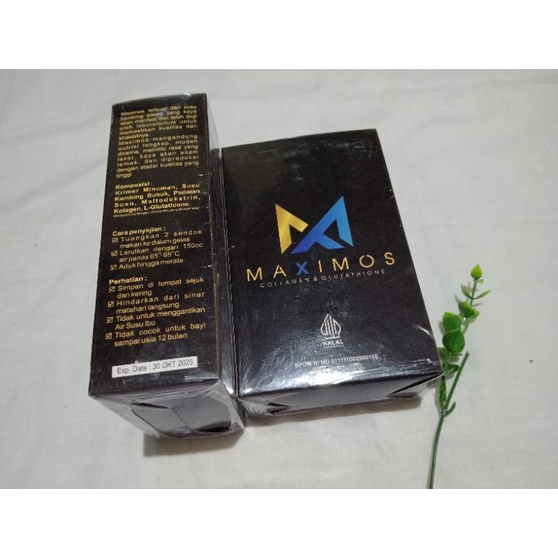 MAXIMOS Collagen & Glutathione Susu Kambing