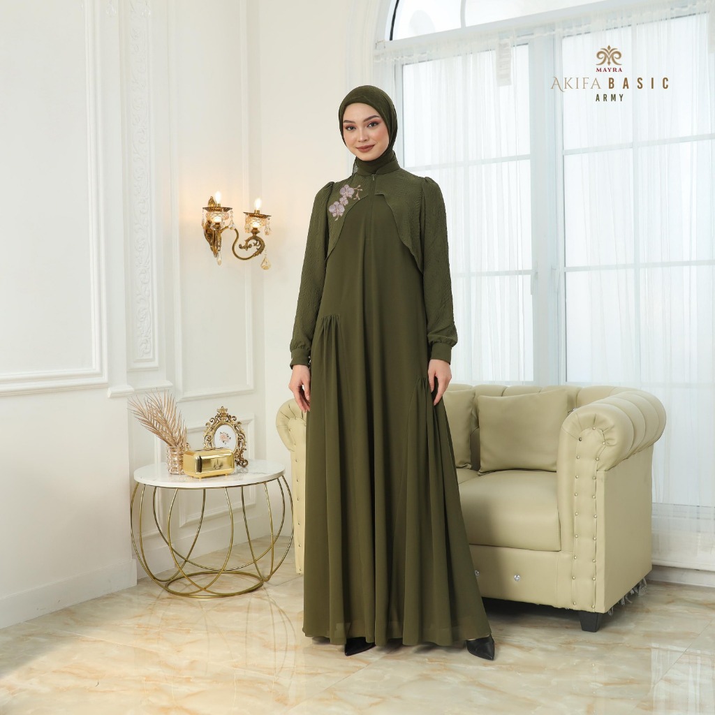 Mayra Indonesia Basic Dress Akifa
