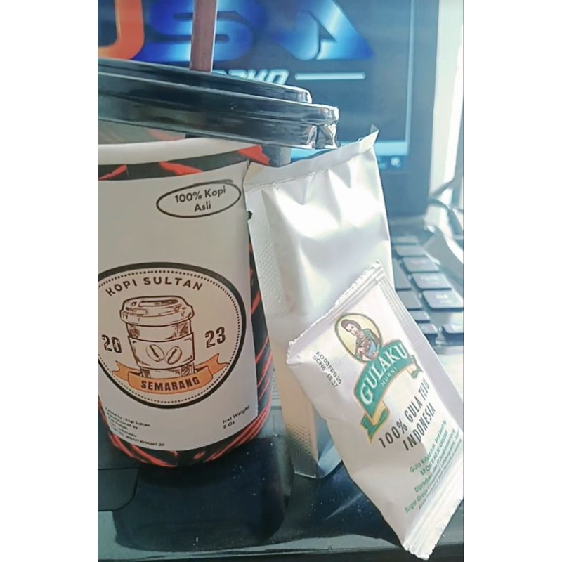 

KOPI SULTAN PER CUP + GULA TERPISAH