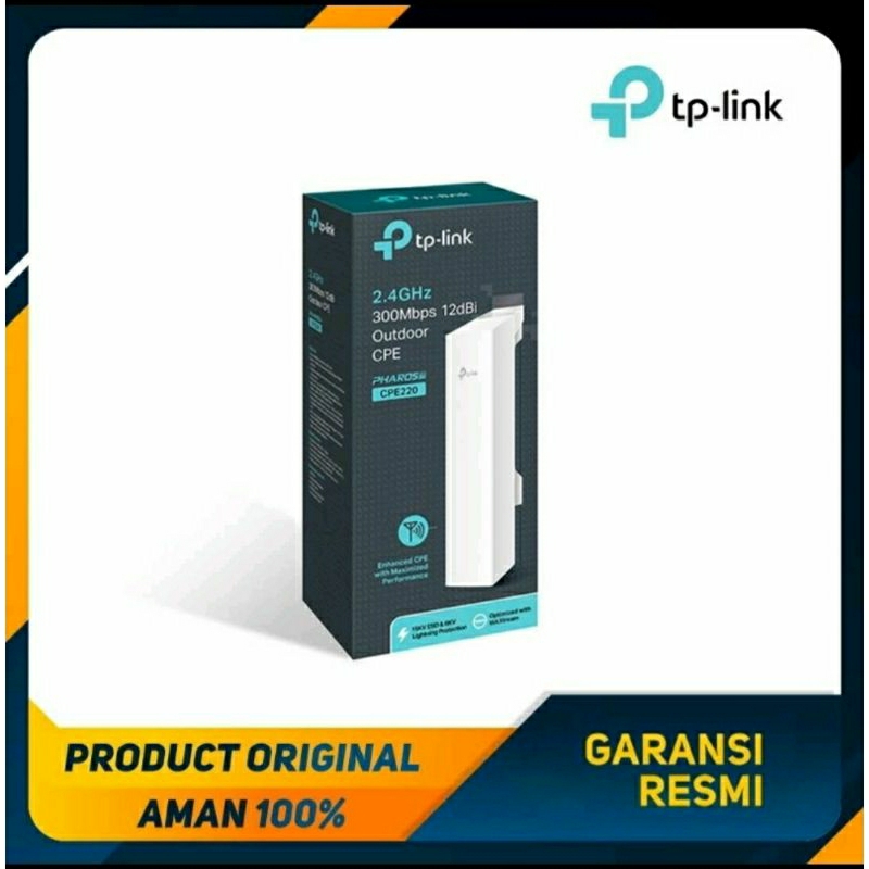 TP Link CPE Outdoor CPE220 2.4 GHz 300 Mpbs CPE 220